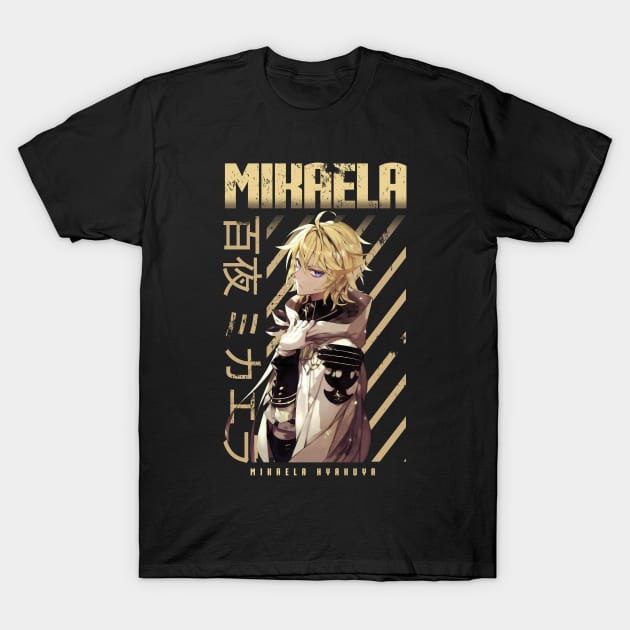 mikaela Owari no Seraph anime T-Shirt by Bayzer